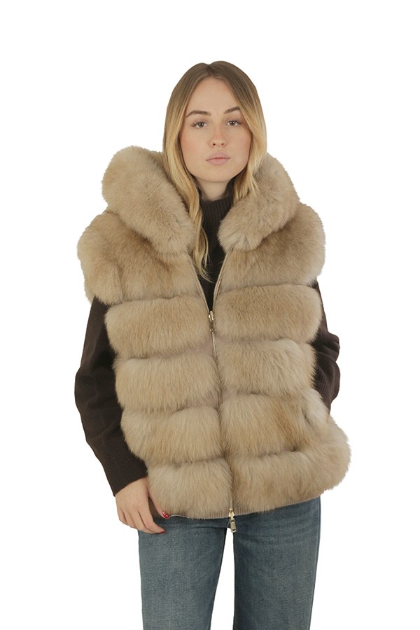 Pelliccia Suprema Gilet Amber